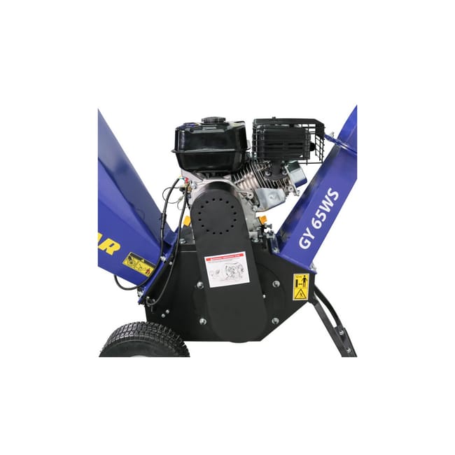 Biotrituradora de Ramas Gasolina 6,5HP 4.100 W. Biotrituradora Ramas Chasis de Acero. Producto montado, listo para usar- Goodyear