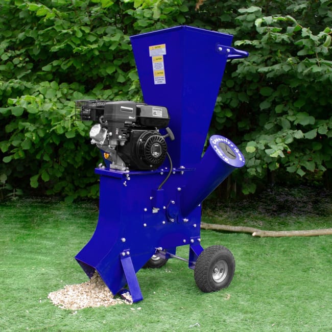 TRITURADORA DE RAMAS 7CV - 4 Tiempos 212cc - Motor a Gasolina - con EPI y Kit de Montaje y Mantenimiento INCLUIDOS -