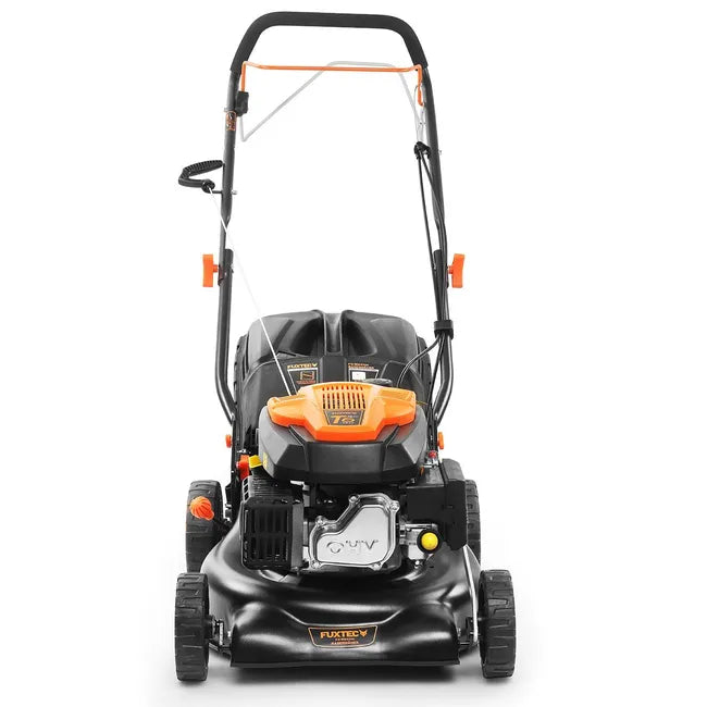 Cortacésped de gasolina autopropulsado con motor de 4 tiempos 146cc FX RM4346 FUXTEC