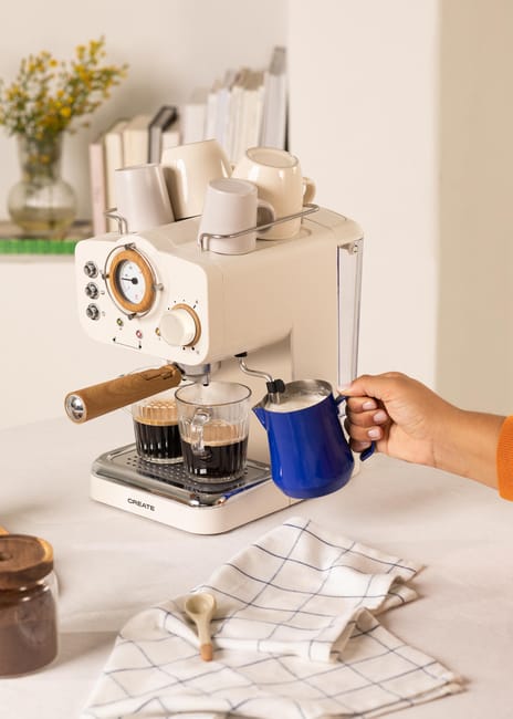 CREATE - THERA RETRO - Cafetera express