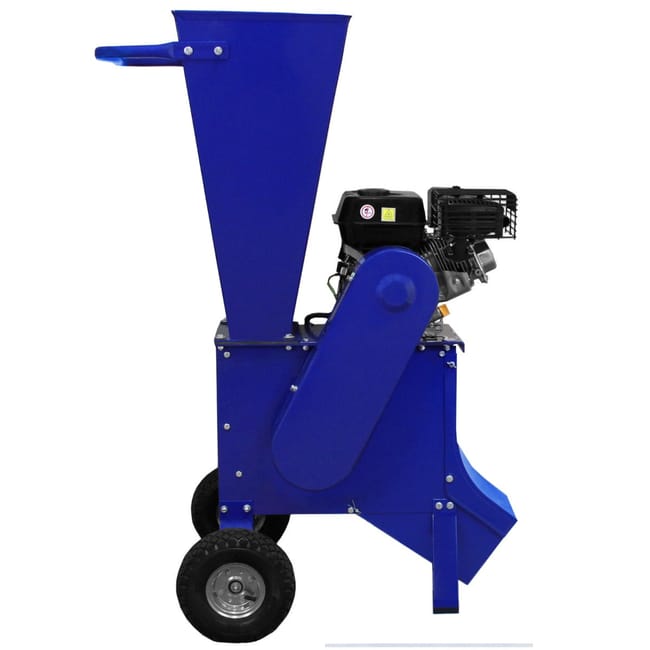 TRITURADORA DE RAMAS 7CV - 4 Tiempos 212cc - Motor a Gasolina - con EPI y Kit de Montaje y Mantenimiento INCLUIDOS -