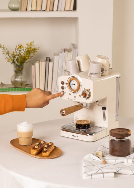 CREATE - THERA RETRO - Cafetera express
