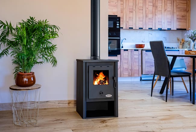 Estufa de leña Berna ECO 9kW