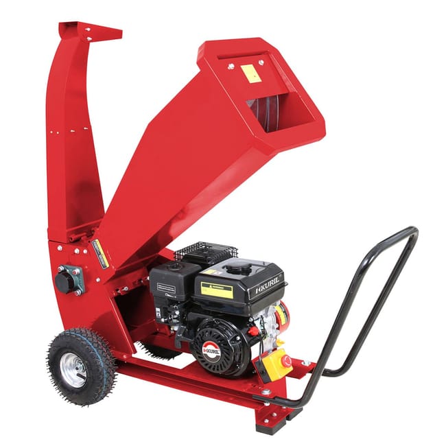 Biotrituradora Kuril KSH50 | Motor gasolina 212 cc | Ø ramas 50 mm | Potencia máxima 5,7 kW