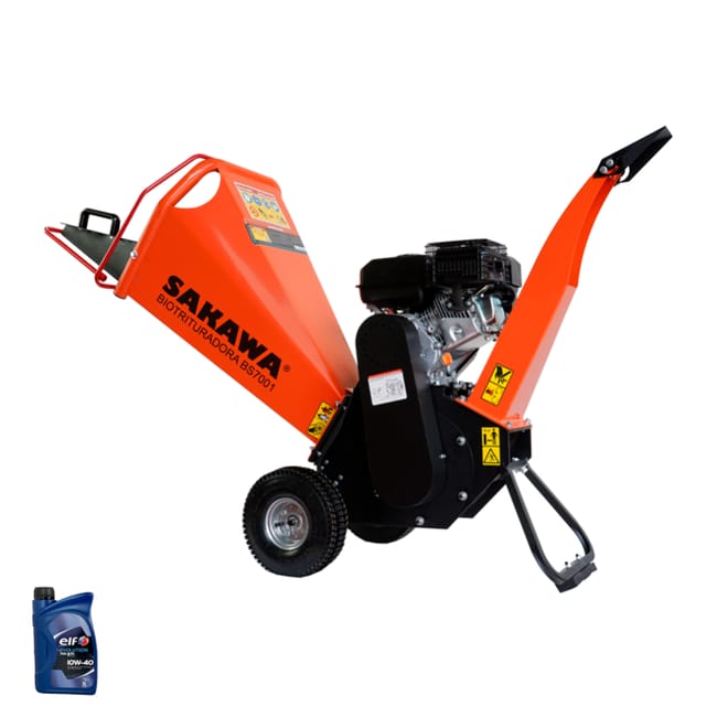 Biotrituradora SAKAWA BS7001 + Aceite 4 Tiempos