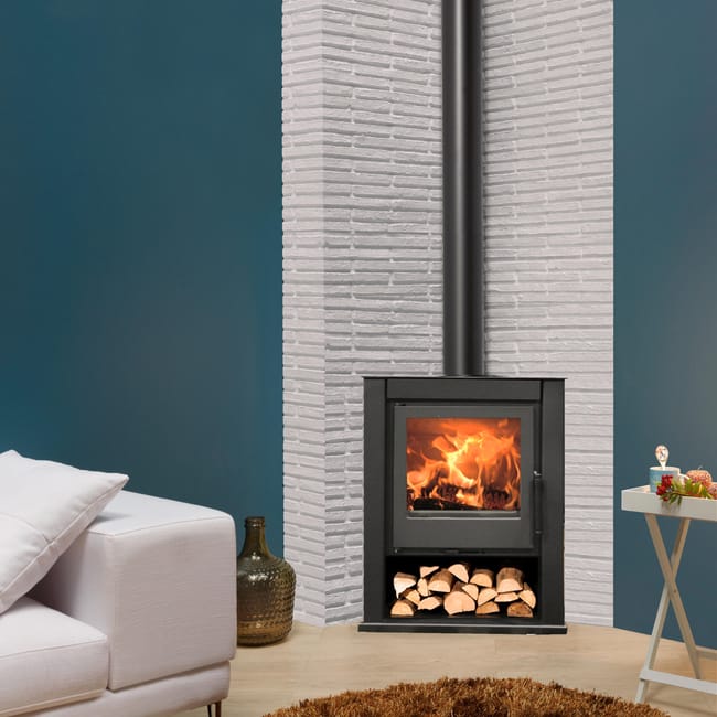 Estufa de leña PANADERO BILBAO ECO de 5.5 kw