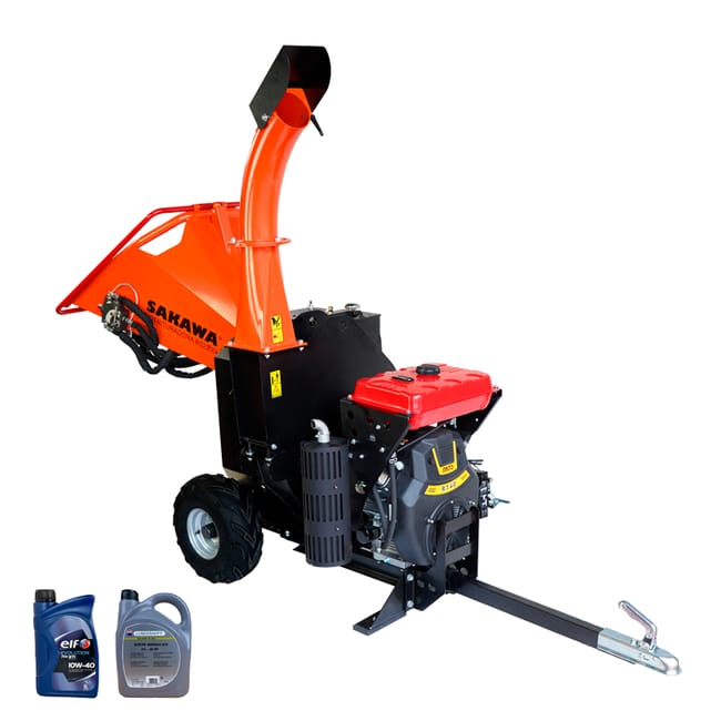 Biotrituradora SAKAWA BS2700 motor 27CV + Aceite Hidráulico + Aceite 4 Tiempos
