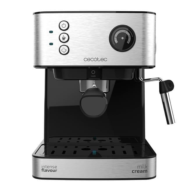 Cafetera eléctrica CECOTEC Power Espresso 20 Matic acero inoxidable