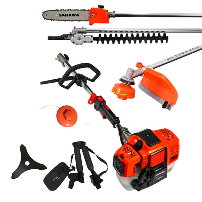 Desbrozadora Semiprofesional 48 cc Multiaccesorios
