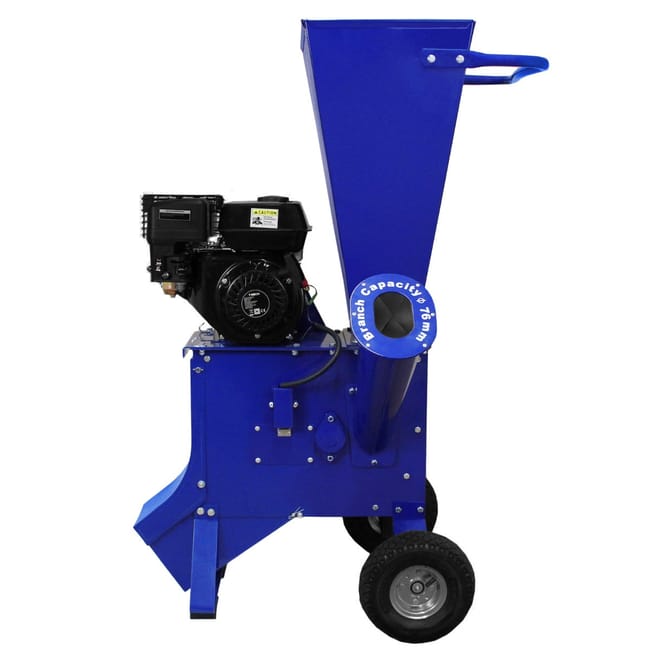 TRITURADORA DE RAMAS 7CV - 4 Tiempos 212cc - Motor a Gasolina - con EPI y Kit de Montaje y Mantenimiento INCLUIDOS -