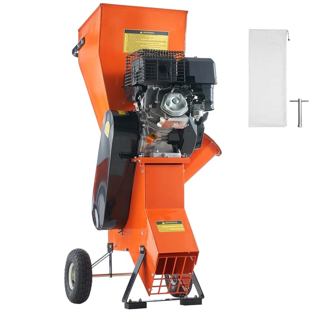 Trituradora de madera 12 CV, motor 420cc, diámetro 6,7", para silvicultura, jardines, paisajismo, certificado CE/EMC SucceBuy