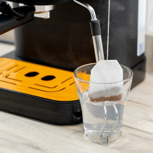 ECODE® Cafetera Espresso Forte Touch, 20 Bar, Boquilla De Espuma, 1.6 litros, Express, 1050 Watts [Eficiencia energética A] ECO-420