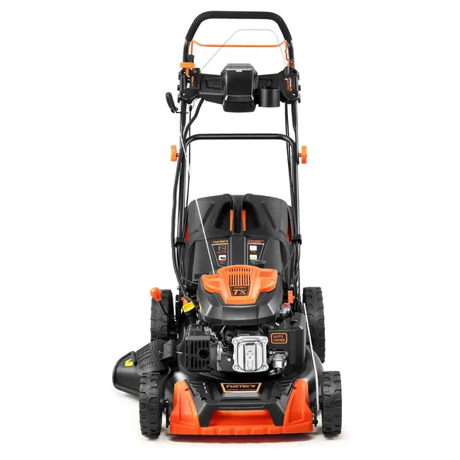 Cortacésped de gasolina con arranque eléctrico y tracción regulable (velocidad) FX-RM5196eS-PRO FUXTEC